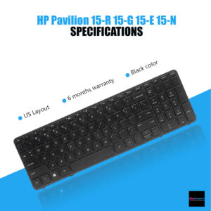 HP Pavilion 15-N010tx 15-R014tx 15-R004tx 15-E series laptop replacement keyboard 6 months warranty